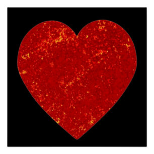 PÓSTER HEART CINNAMON