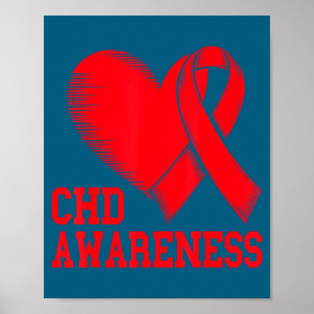 Poster Heart Disease Awareness  (Frente)