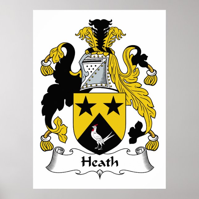 Poster Heath Family Crest (Frente)