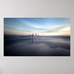 Poster Heavenly Wind Cloud
