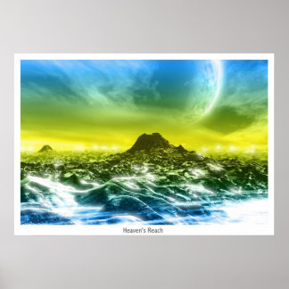 Póster Heaven's Reach (versão "lá fora")