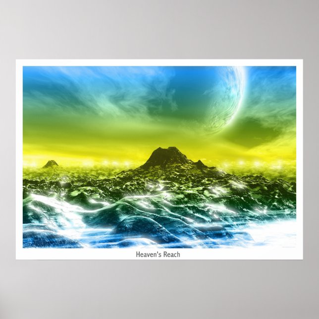 Póster Heaven's Reach (versão "lá fora") (Frente)
