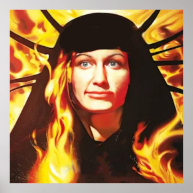 Poster Heavy Metal Kristi (Frente)