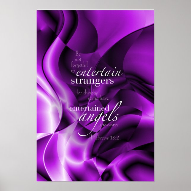 Póster Hebraico 13:2 (Frente)