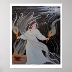 Poster Hecate - para o Dia das Bruxas 2017