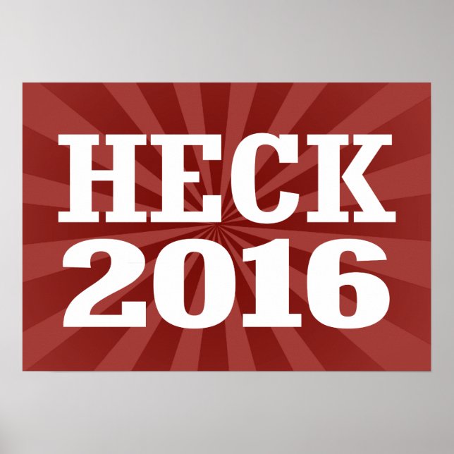 Poster Heck - Joe Heck 2016 (Frente)