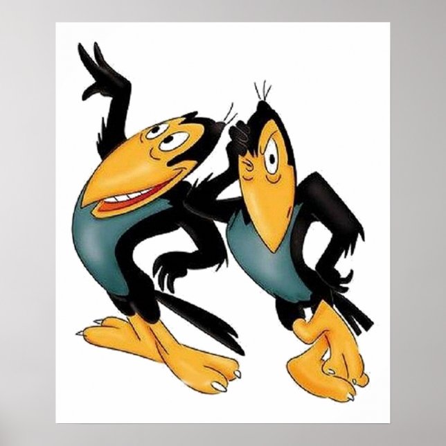 Poster Heckle Jeckle (Frente)