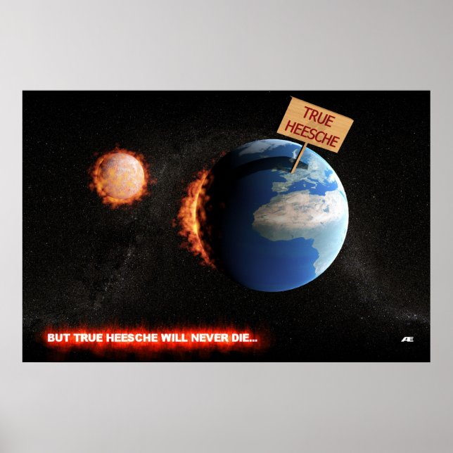 Póster Heesche verdadeiro! (Frente)