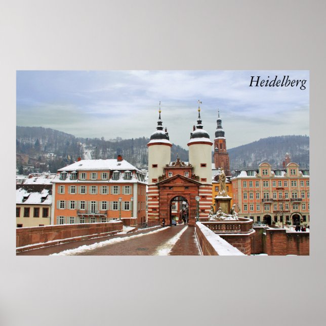 Póster Heidelberg, Alemanha (Frente)