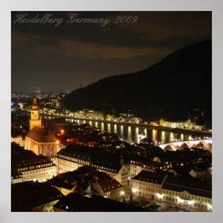 Póster Heidelberg Alemanha 2009