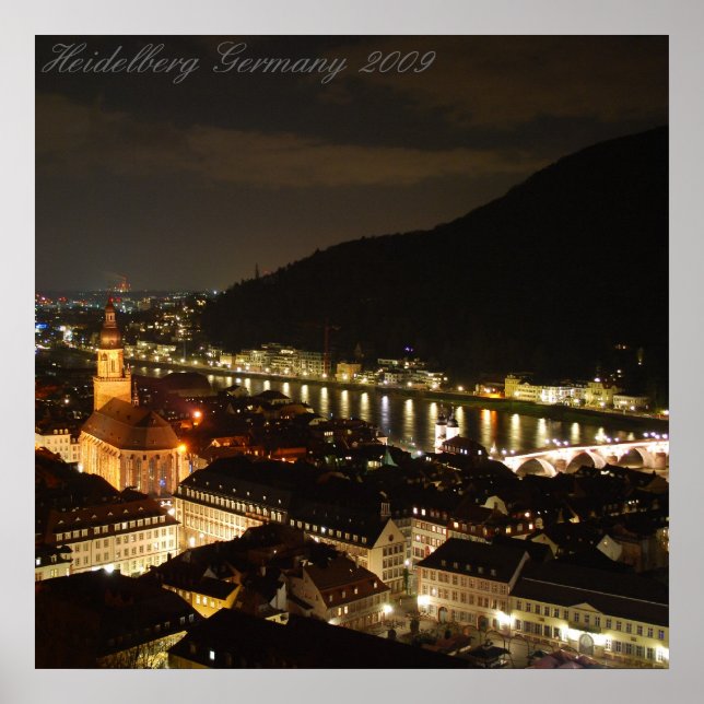 Póster Heidelberg Alemanha 2009 (Frente)