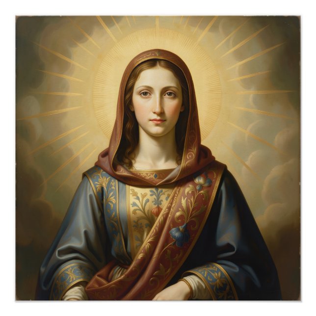 Póster Heilige Mutter Gottes – Göttliche Liebe & Schutz´6 (Frente)