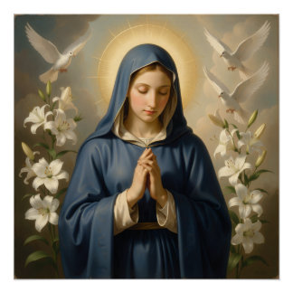Póster Heilige Mutter Gottes – Göttliche Liebe & Schutz´7