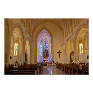 Póster Heiligenstädter Pfarrkirche Rua Michael