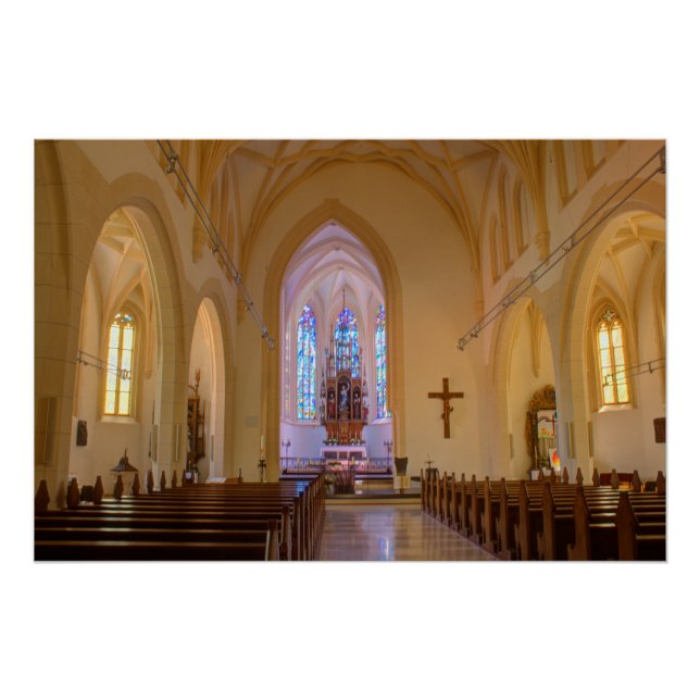 Póster Heiligenstädter Pfarrkirche Rua Michael (Frente)