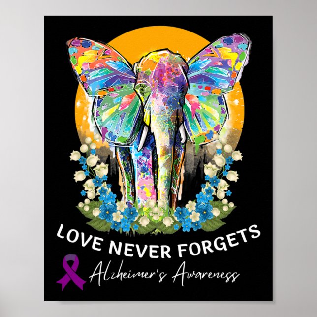 Poster Heimerheimer Elephing Love Nunca Esquece Heimerhei (Frente)
