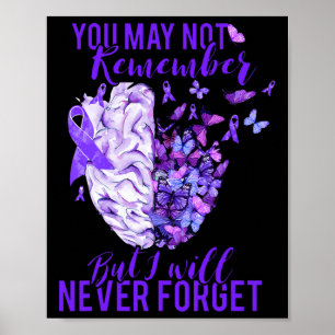Poster Heimerheimer Sensibilização Cérebro Roxo Fita Você