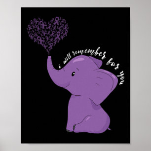 Poster Heimerheimer Sensibilização Mês I Endheimer Purple