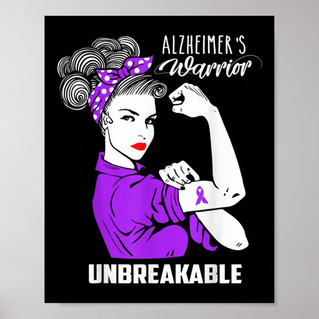Poster Heimers Warrior Shirt Heimers Awarenes (Frente)