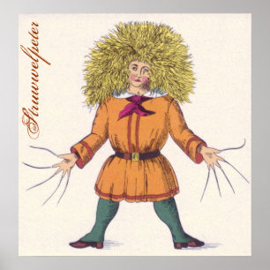 Póster ~ Heinrich Hoffmann de Struwwelpeter