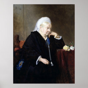 Póster Heinrich von Angeli Queen Victoria