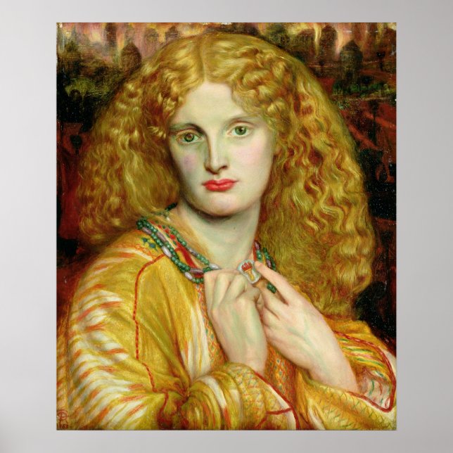 Poster Helen de Troy, 1863 (Frente)