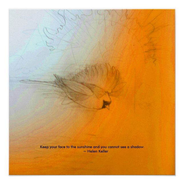 Póster Helen Keller Cote (Frente)