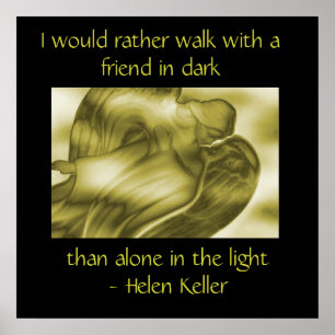 Poster Helen Keller Cote - Angel