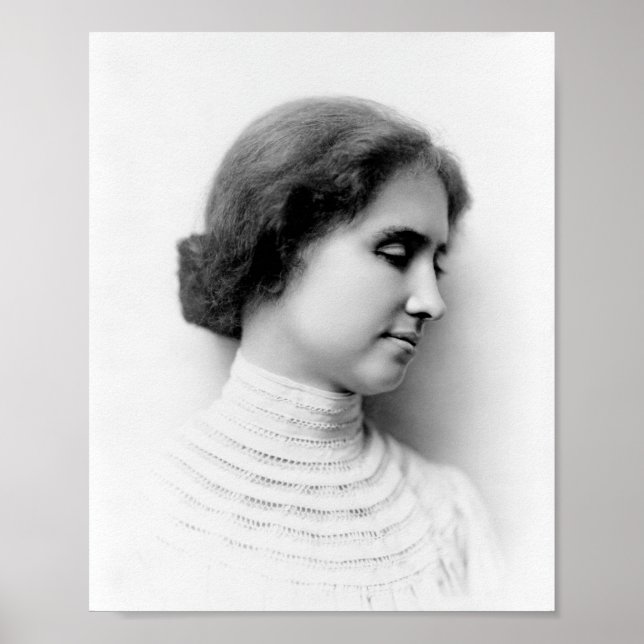 Poster Helen Keller Portrait (Frente)