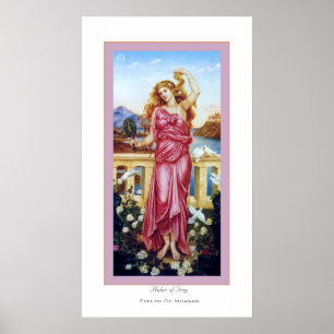 Póster Helen of Troy ~ Evelyn De Morgan