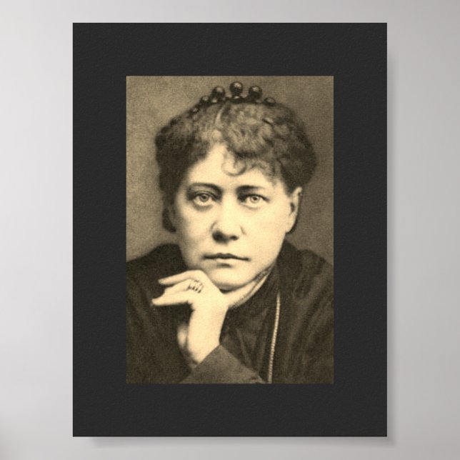 Poster Helena Blavatsky (Frente)