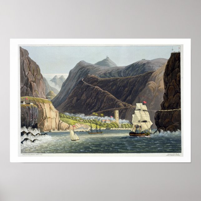 Póster Helena, gravada por Robert Havell ( (Frente)