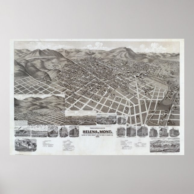 Póster Helena, Mont (Frente)