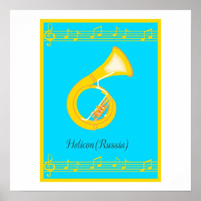 Póster helícone (Frente)