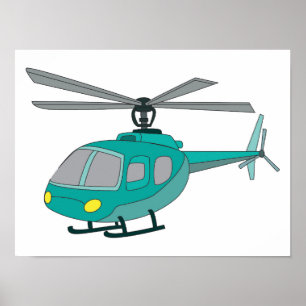 Poster Helicóptero