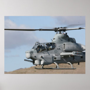 Poster Helicóptero AH-1Z Viper Attack