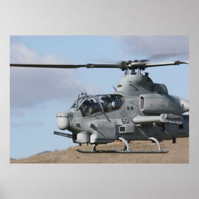 Poster Helicóptero AH-1Z Viper Attack (Frente)