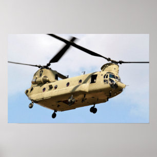 Poster Helicóptero de CH-47 Chinook