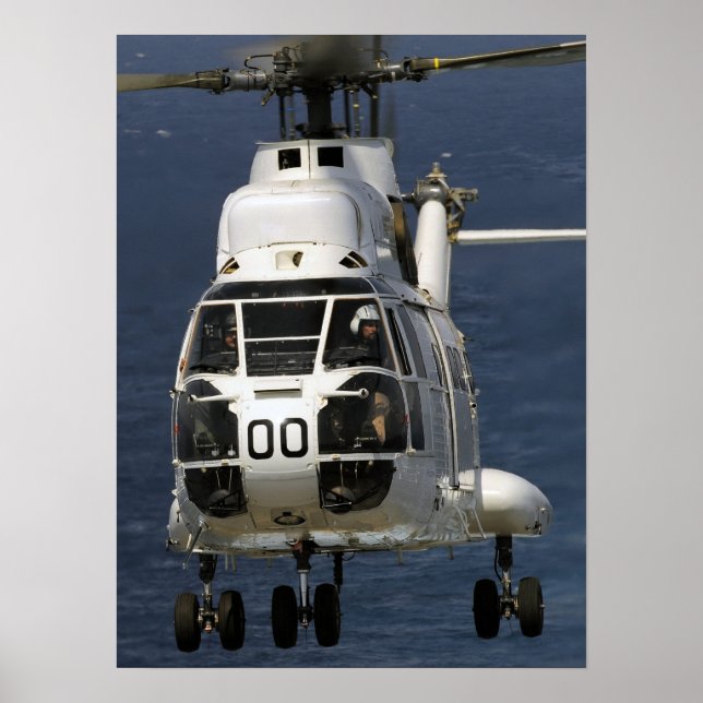Póster Helicóptero do puma SA-330 (Frente)