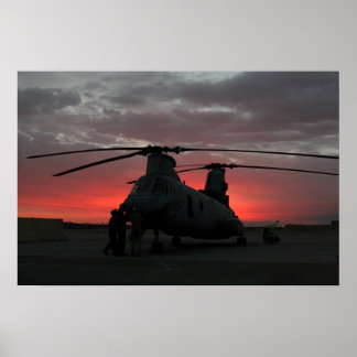 Póster Helicóptero Ressonância