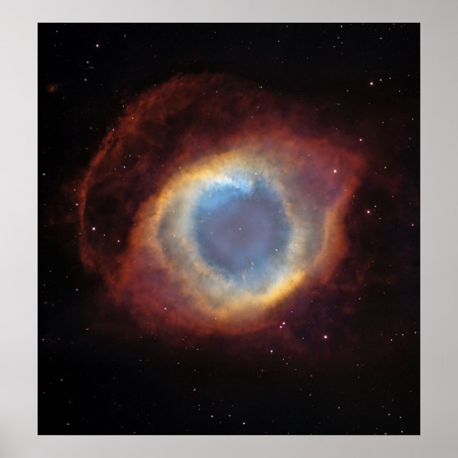 Poster Helix Nebula (Frente)