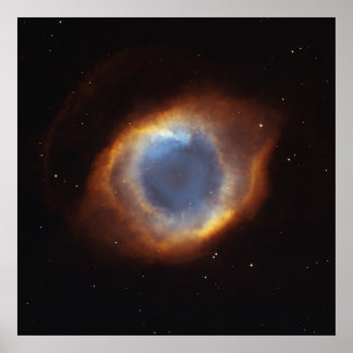 Póster Helix Nebula Visível