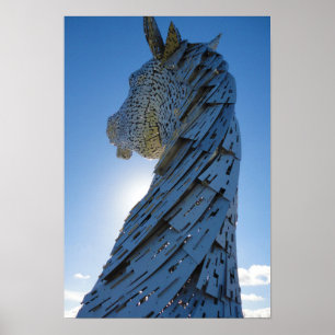 Poster Helix, The Kelpies, Falkirk - Visite a Escócia