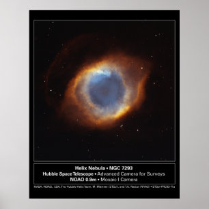 Póster HelixNebula-NGC7293-2003-11a