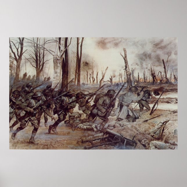 Poster Hell Fighters From Harlem by H. Charles McBarron (Frente)