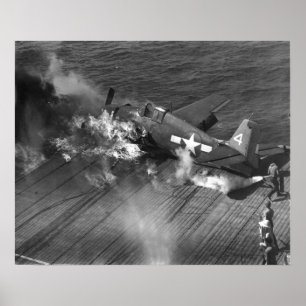 Póster Hellcat ardente