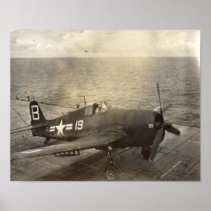 Póster Hellcat de F6F