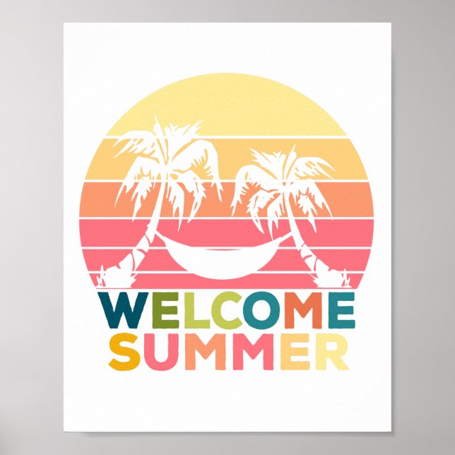 POSTER HELLO SUMMER (Frente)