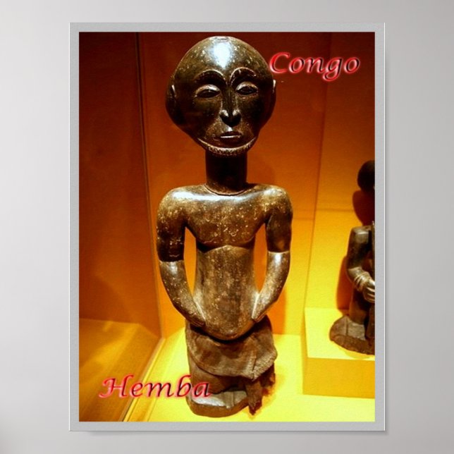 Poster Hemba Male - Congo (Frente)