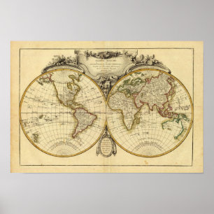 Poster Hemisfério dobro